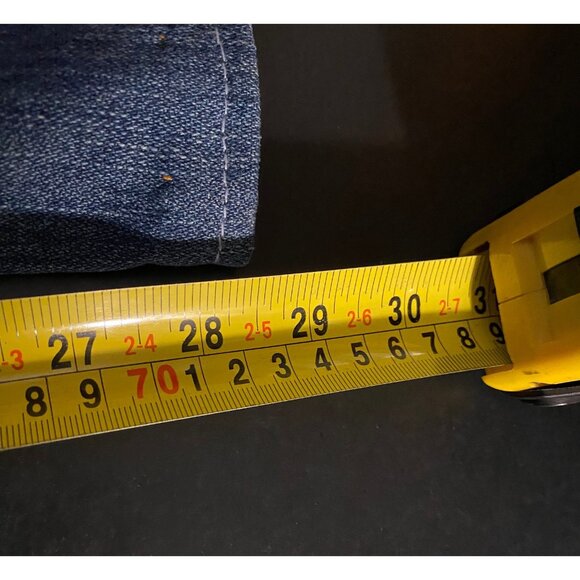 Vtg Levis Silver Tab True Boot Jeans Mens 36X32 Blue Y2K - Picture 7 of 8